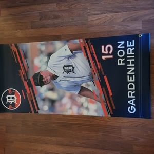 Detroit tigers street hanger poster